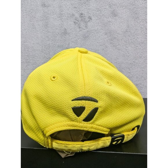 TaylorMade RBZ Lethal Hat One Size Adjustable Yellow Golf Logo Outdoor Range - Picture 3 of 8